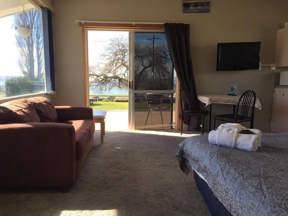 Jack & Di'S Lakefront Motel Rotorua Exterior foto